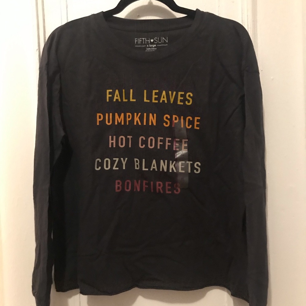 Long sleeved autumn shirt